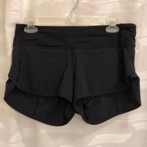 Lululemon speed shorts